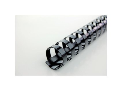 Plastové hrebene GBC 21R 6mm čierne