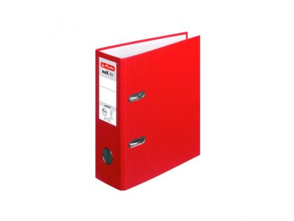 Zakladač pákový Herlitz maX.file A5 7,5cm na výšku červený