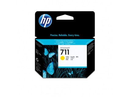 Atramentová náplň HP CZ132A HP 711 pre DesignJet T120/T520/T130/T530 yellow (29 ml)