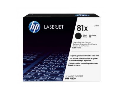 Toner HP CF281X HP 81X pre LaserJet Enterprise M605/M606/M630 black (25.000 str.)