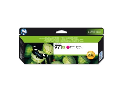 Atramentová náplň HP CN627AE HP 971XL pre Officejet Pro X451dw/X476dw/X551dw magenta XL (6.600 str.)
