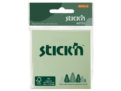 Samolepiaci bloček 76x76mm mix pastelových farieb 3x50 lístkov