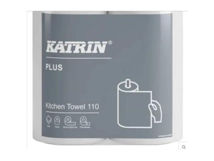 Kuchynské utierky 2-vrstvové KATRIN, návin 24 m (2 ks)