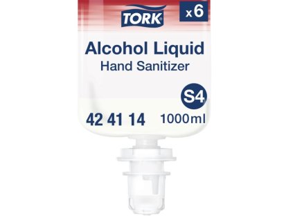 Tekutý dezinfekčný prostriedok na ruky TORK Alcohol S4