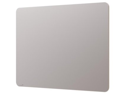 Tabuľa GLASSBOARD matná oblé rohy 90x120, šedá