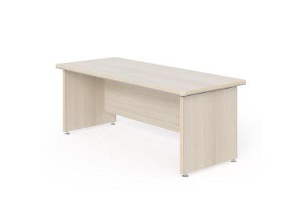 Pracovný stôl Lenza Wels, rovný, 200x76,2x85cm, agát svetlý