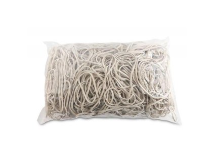 Gumičky Office Products 80mm 1kg biele