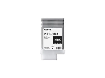Atramentová náplň Canon PFI-107MBK pre iPF670/680/685/780/785 matte black (130 ml)