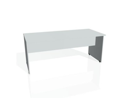 Rokovací stôl Gate, 180x75,5x80 cm, sivá/sivá