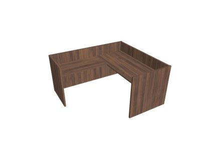 Recepčný pult ASSIST 180 rohový ľavý, 187 x 204 x 74 (100) cm, orech