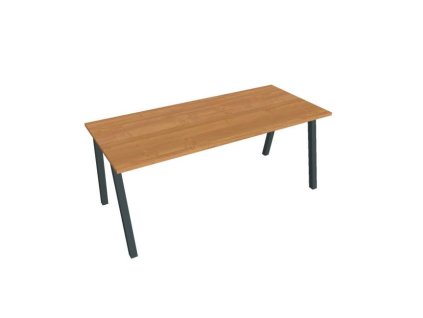Rokovací stôl UNI A, 180x75,5x80 cm, jelša/čierna