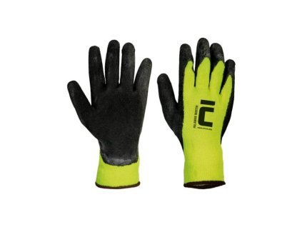 Rukavice latexové PALAWAN WINTER - žlté, veľ. 9/L