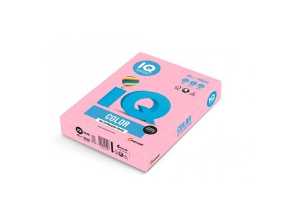 Farebný papier IQ color flamingo ružová OPI74, A4, 80g