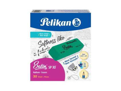 Guma bez PVC Pelikan SP 30 zelená 30 ks