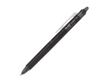 Roller gumovací PILOT Frixion clicker R, 05, čierna
