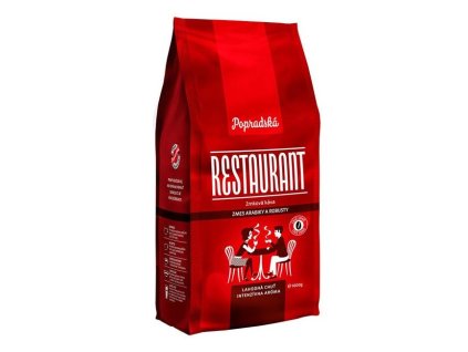 Káva popradská RESTAURANT zrnková 1 kg BOP