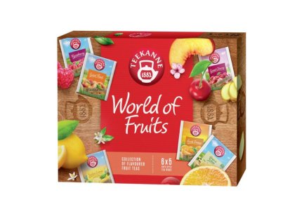 Kolekcia čajov TEEKANNE World of Fruits HB 68,75 g