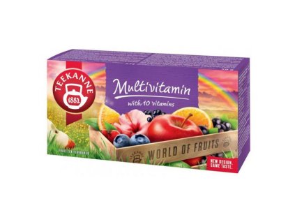 Čaj TEEKANNE ovocný Multivitamin HB 20 x 2,5 g