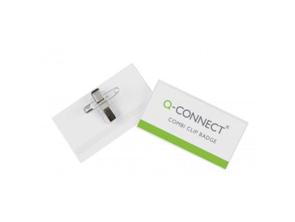 Visačka štipec+špendlík Q-CONNECT 75x40mm 50ks