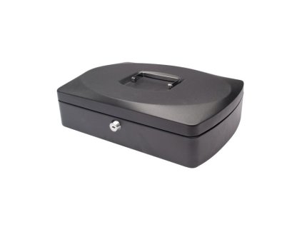 Pokladnička Q-CONNECT 325x85x235mm čierna