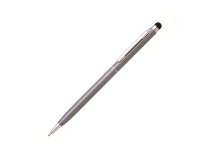 Guľôčkové pero stylus PIAZA Touch sivé