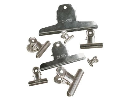 Klip na dokumenty pružinový 145mm