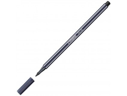Popisovač STABILO Pen 68 paynový sivý