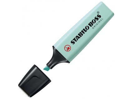 Zvýrazňovač STABILO BOSS ORIGINAL Pastel pastelový tyrkysový