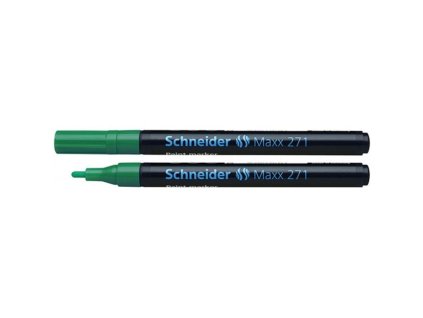 Lakový popisovač Schneider 271 zelený