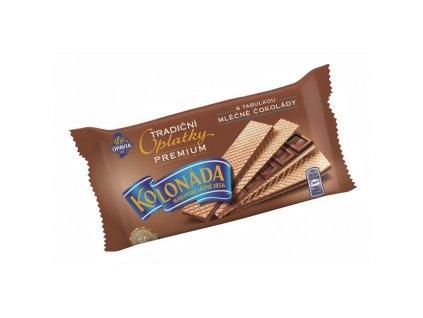 Oblátky Kolonáda Premium - mliečna čokoláda 92 g