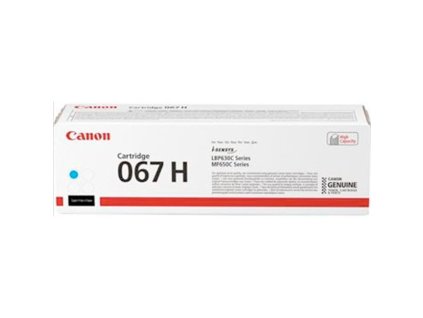 Toner Canon CRG-067H cyan (2.350 str.) pre i-SENSYS MF651Cw/655Cdw/657Cdw, LBP631Cw/633Cdw