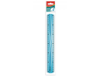 Pravítko KEYROAD, 30cm, ohybné, mix farieb