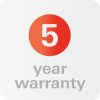 EN HSM button 5 year warranty