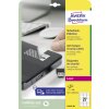 Etikety odolné na špeciálne použite Avery `šachovnicový vzor` 63,5x29,6mm A4 biele 20 hárkov