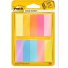 Záložky Post-it papierové, 12,7x44,4 mm