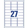Etikety univerzálne 63,5x29,6mm Avery  A4, silne lepivé 20 hárkov