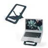 Stojan na notebook nastaviteľný Leitz Ergo hliníkový ultra plochý nastaviteľný, zamatový šedý