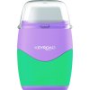 Strúhadlo KEYROAD Pastel color collection! plastové s dvomi otvormi, gumou blister mix farieb