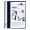 Rýchloviazač DURABLE Duraplus tmavomodrý Zakladač s priehľadným predným krytom