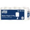 Papierové utierky v rolke so stred. odvíjaním 2-vrstv. TORK Basic biele M2 (6ks)