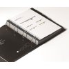 Lišty DURABLE s perforáciou 1-30 listov priehľadné