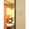 Piktogram WC dámy tvarované
