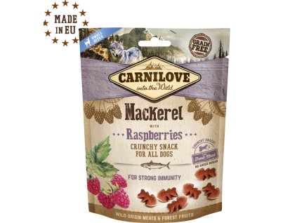 Carnilove Dog Crunchy Snack Mackerel&Raspberries 200g