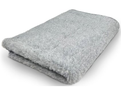 VetBed protiskluz/DryBed Extra premium deka pro psa, šedá