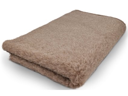 VetBed protiskluz/DryBed Extra premium deka pro psa, hnědá