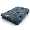 VetBed protiskluz/DryBed Extra premium deka pro psa, modrá - hvězdičky
