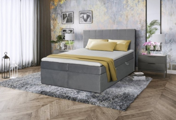 Proč si zvolit boxspringové postele? Jsou nadčasové, luxusní a kvalitní