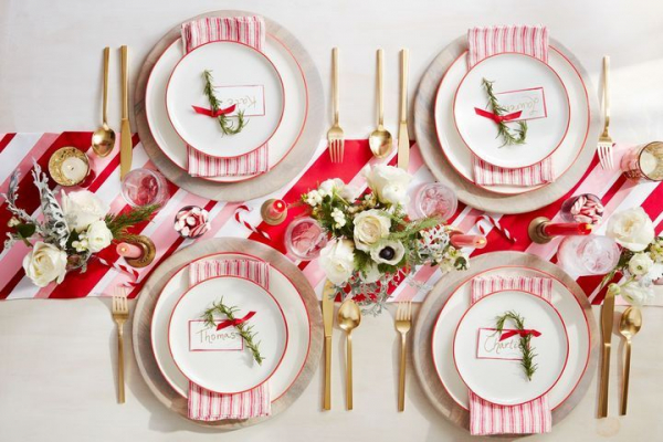 Jak prostřít vánoční stůl