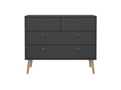 Komoda Bodo 49124 šedý mat