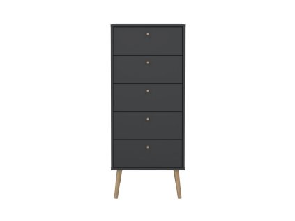 Komoda Bodo 49128 šedý mat